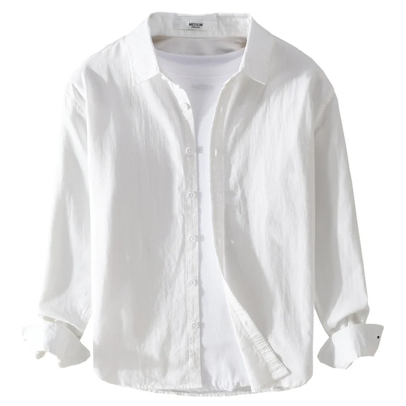 Herren Leichtes Layering-Hemd mit innenliegendem Jersey-Einsatz und entspanntem Schnitt Drune