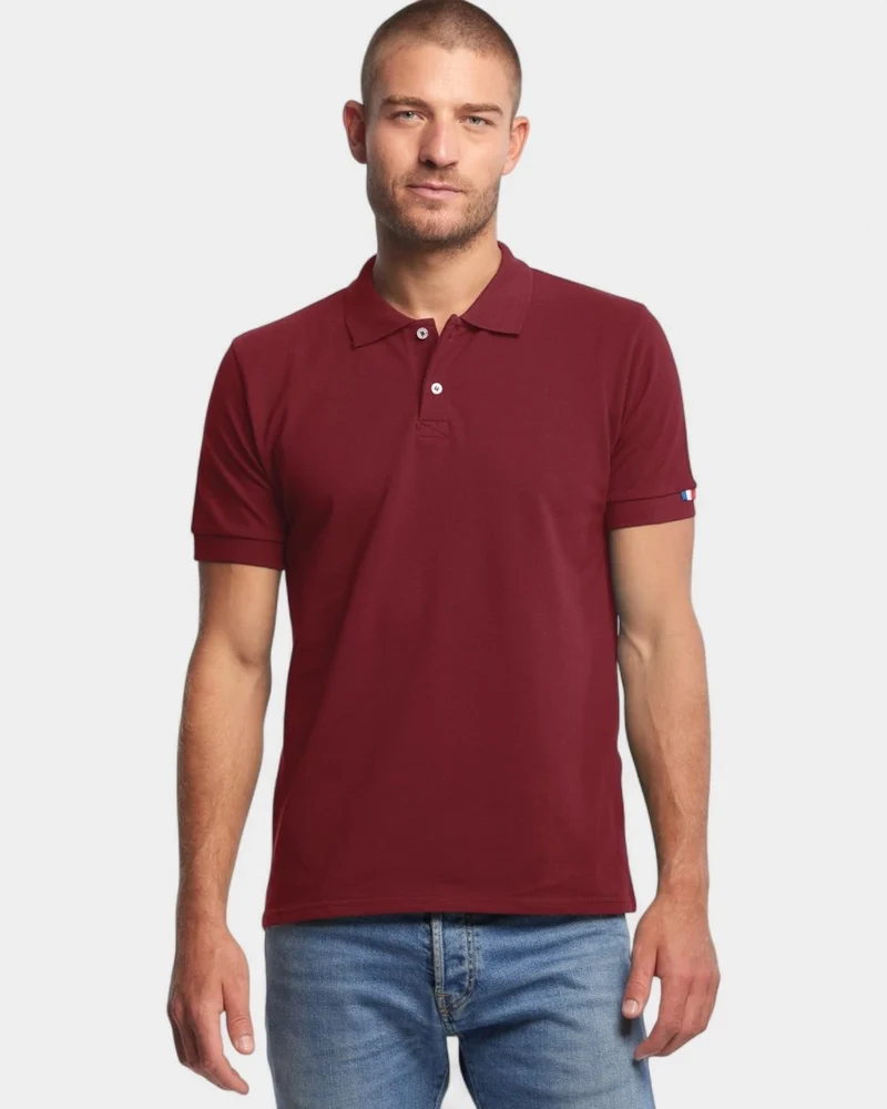 Herren-Poloshirt Made in France zum Personalisieren