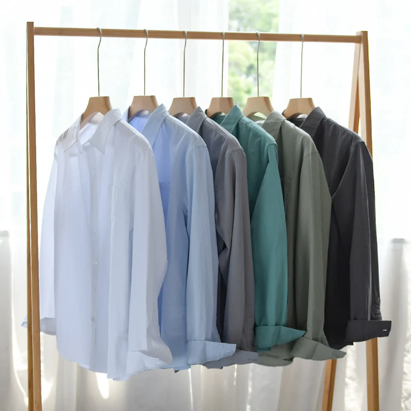 Herren Leichtes Baumwoll‑Leinen Overshirt mit Brusttasche und Relaxed‑Fit Drune
