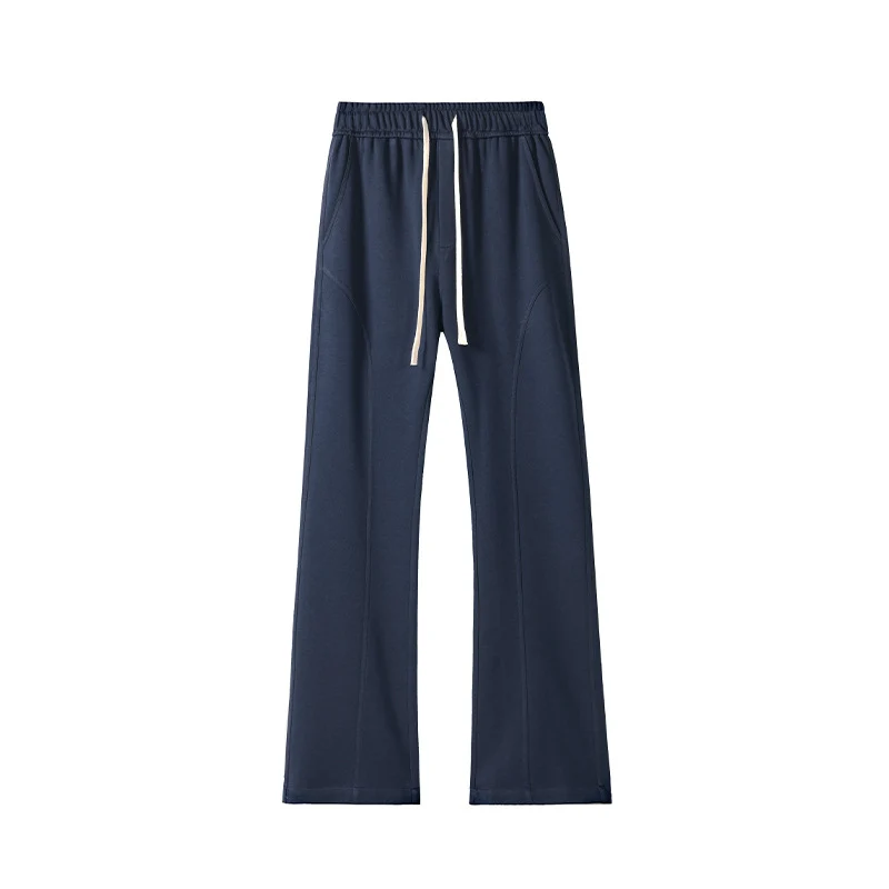 Herren Oversize‑Sweathose im Baggy‑Cut mit Tunnelzug und dekorativen Nähten Drune