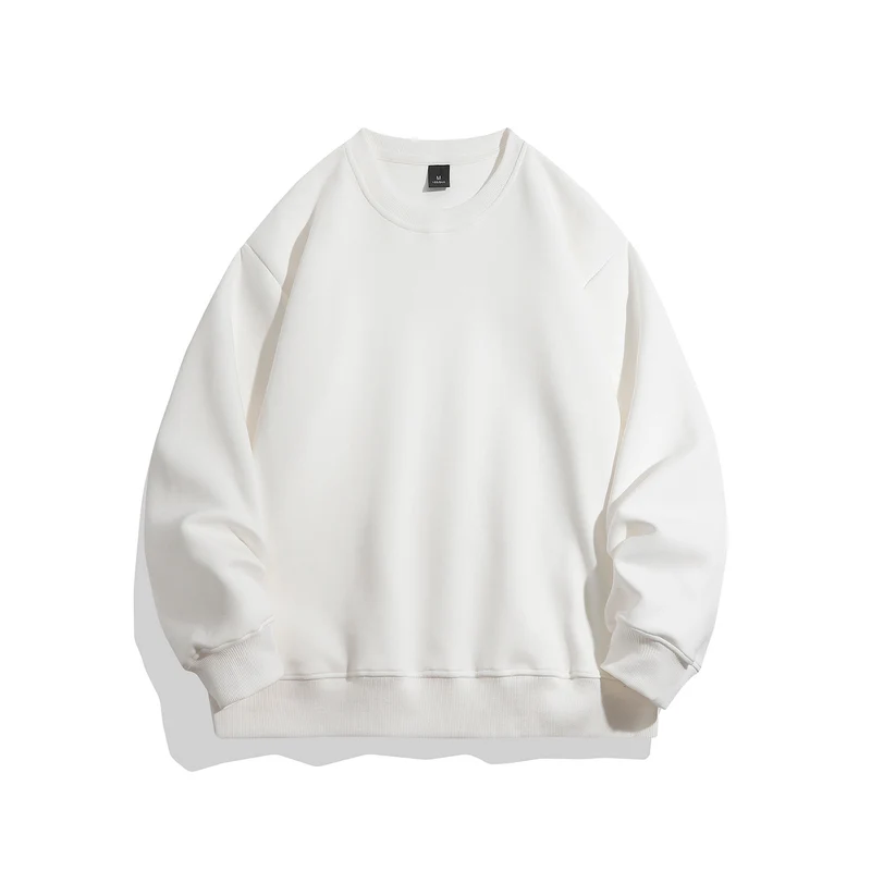 Herren Oversize Rundhals‑Sweatshirt mit tiefem Sitz, Raglanärmeln und gerippten Bündchen Drune