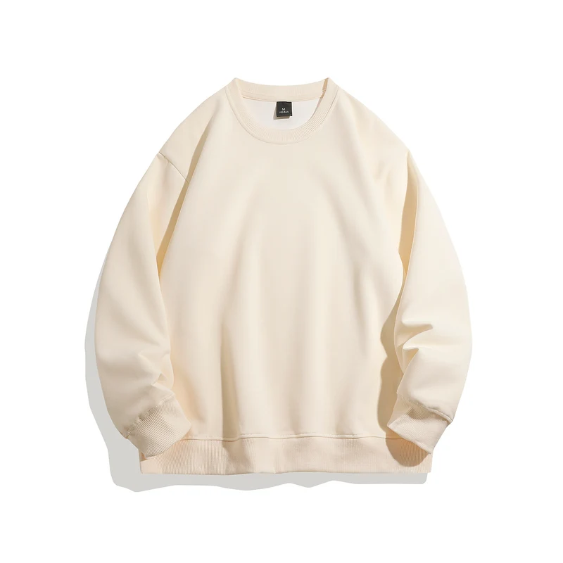 Herren Oversize Rundhals‑Sweatshirt mit tiefem Sitz, Raglanärmeln und gerippten Bündchen Drune