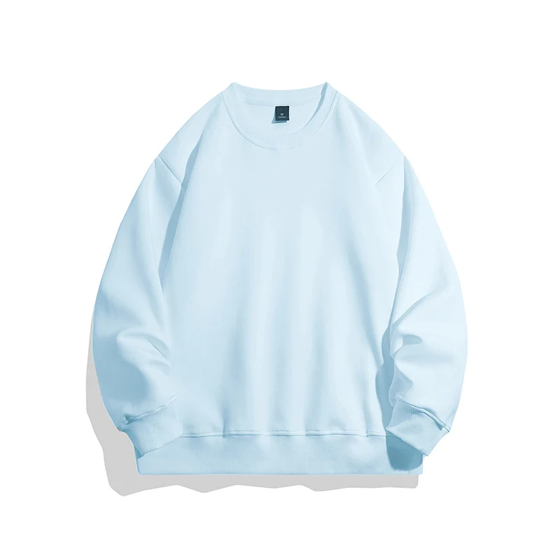 Herren Oversize Rundhals‑Sweatshirt mit tiefem Sitz, Raglanärmeln und gerippten Bündchen Drune