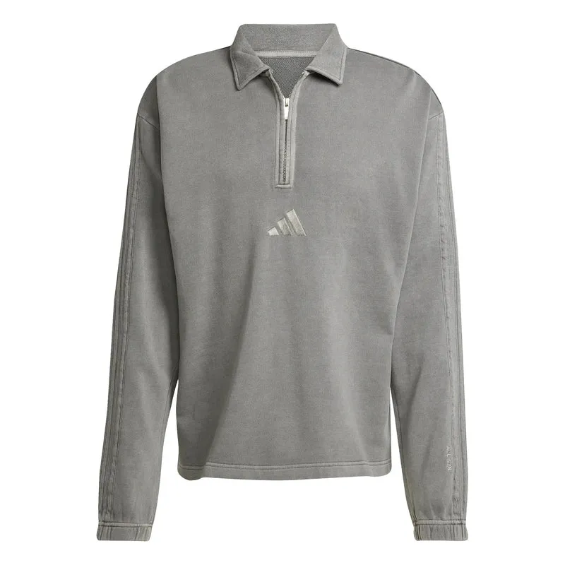Sweatpullover mit Troyerkragen