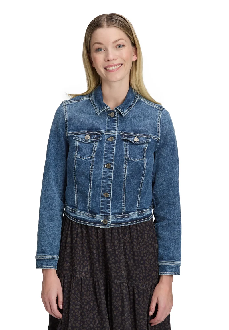 Jeansjacke aus Baumwolle