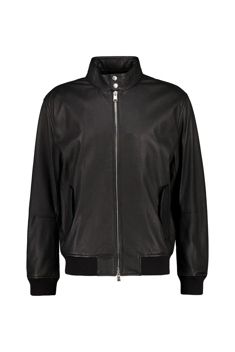 Lederjacke MOINER mit Stehkragen