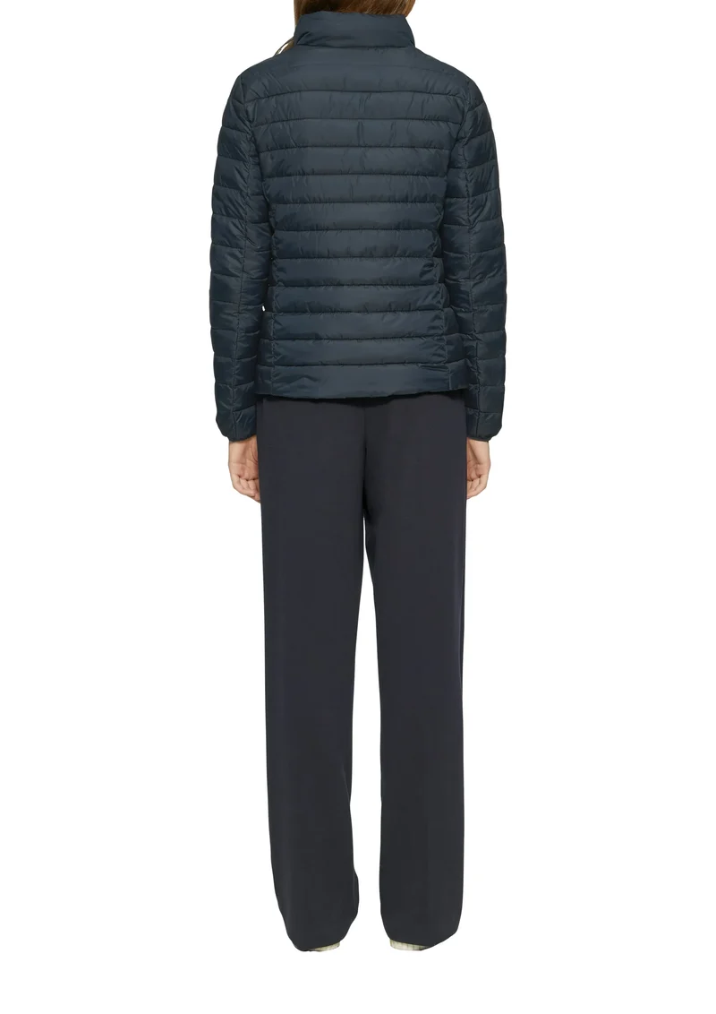 Steppjacke mit Stehkragen