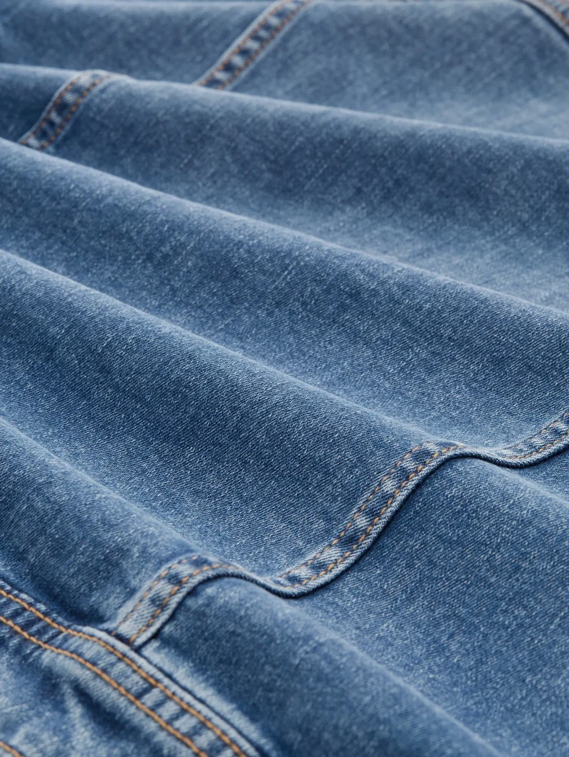Jeansjacke aus Baumwolle