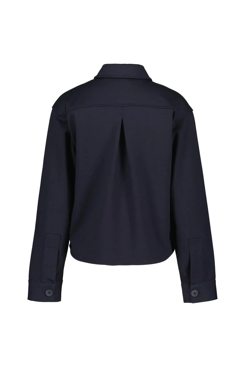 Overshirt mit aufgesetzten Brusttaschen