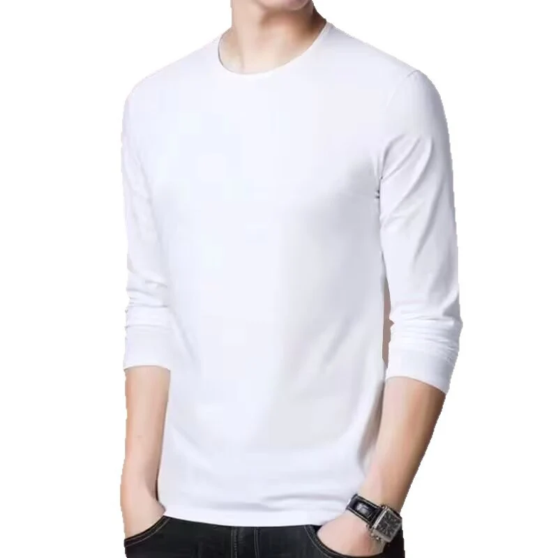 Herren Langarmshirt mit eleganter Textur Drune