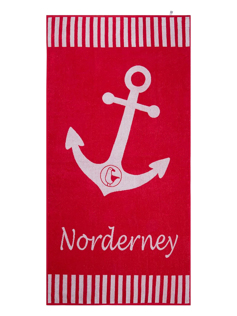 Strandhandtuch Norderney Anker