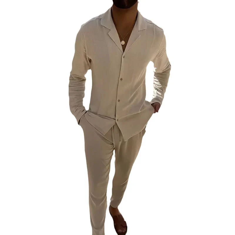 Herren modisches und bequemes Schlafanzugset Drune