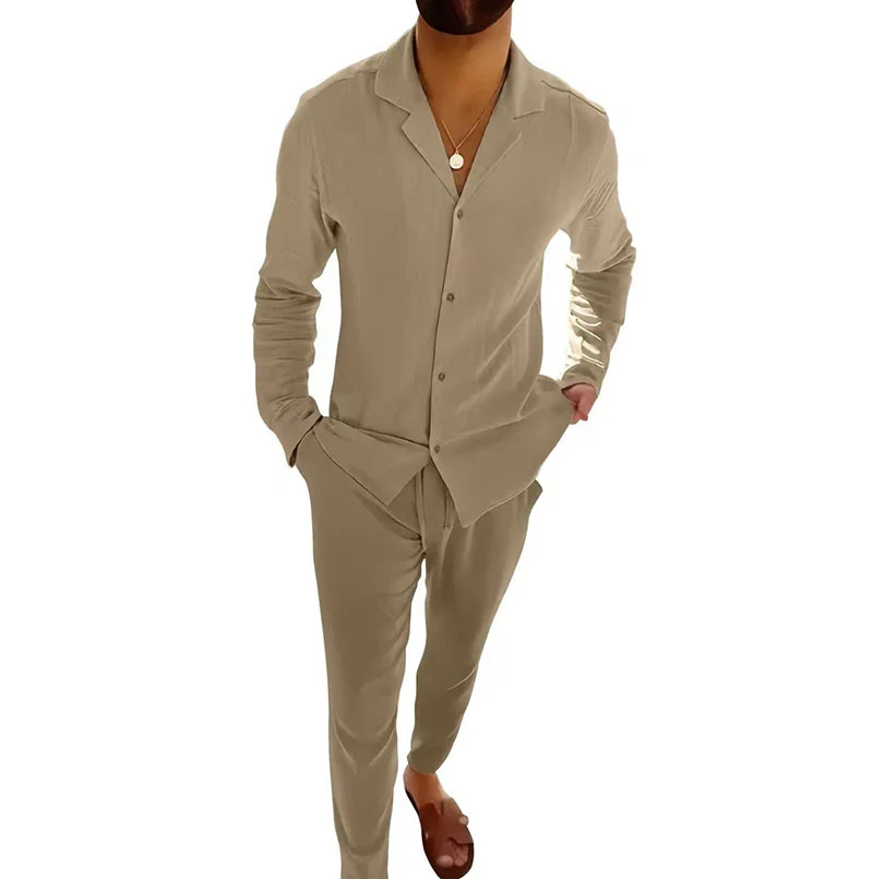 Herren modisches und bequemes Schlafanzugset Drune