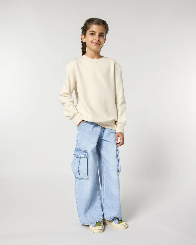 Sweatshirt Kinder Bio-Baumwolle Stanley/Stella Mini Changer zum Personalisieren