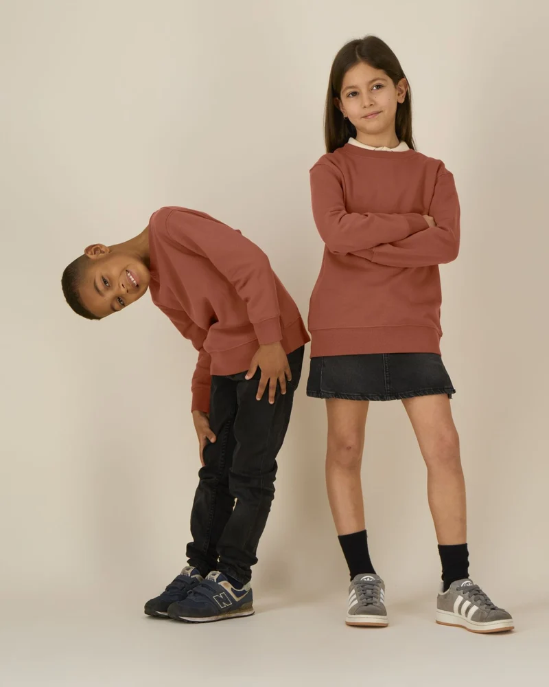 Sweatshirt Kinder Bio-Baumwolle Stanley/Stella Mini Changer zum Personalisieren