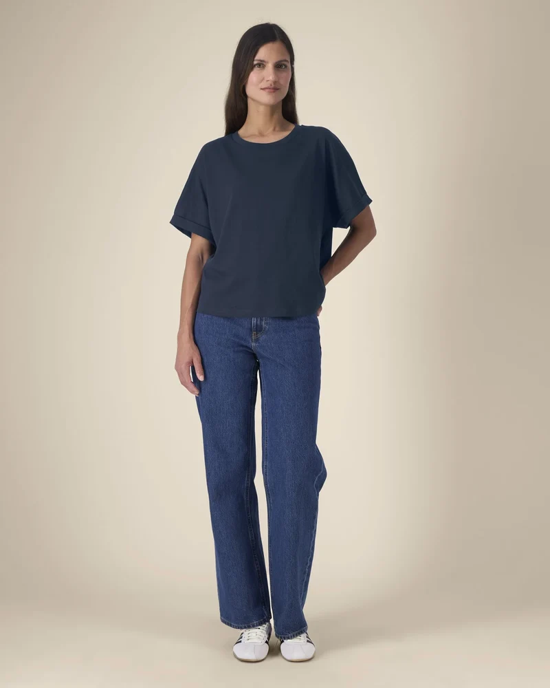 T-Shirt Oversized Bio-Baumwolle Stanley/Stella Collider zum Personalisieren