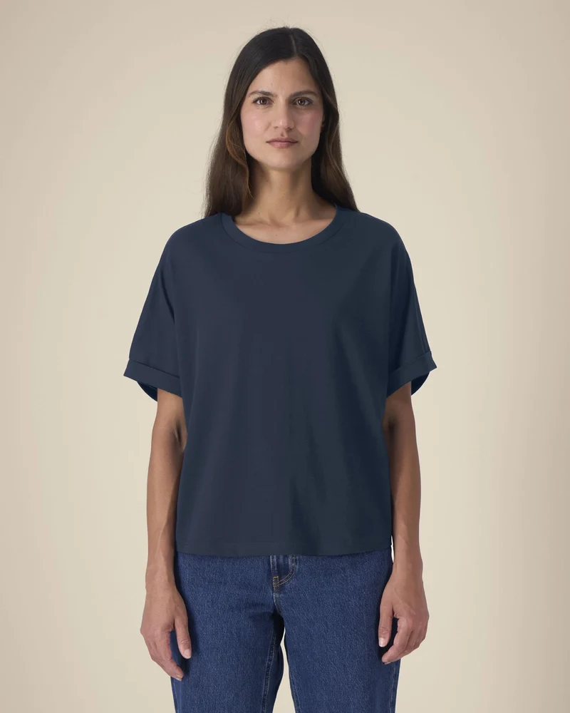 T-Shirt Oversized Bio-Baumwolle Stanley/Stella Collider zum Personalisieren