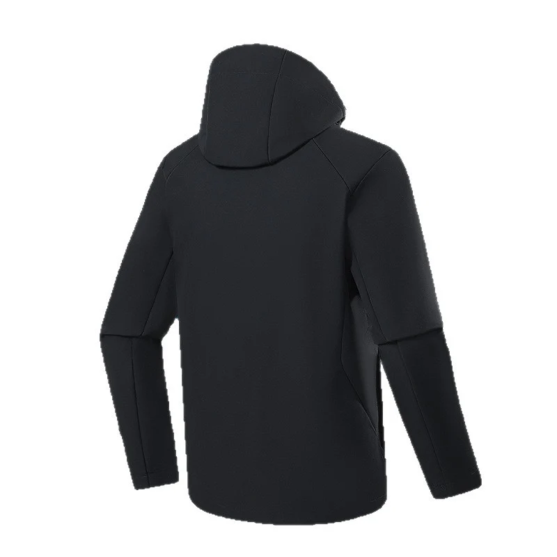 Herren Atmungsaktive Softshell-Fleecejacke mit mehrlagiger Membran, ergonomischem Schnitt und verstellbarer Kapuze Drune