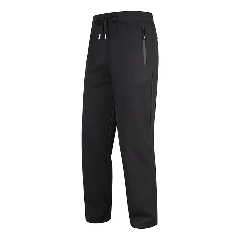 Herren Athletische Freizeit-Jogginghose mit Elastikbund, Reißverschlusstasche & ergonomischen Teilungsnähten Drune