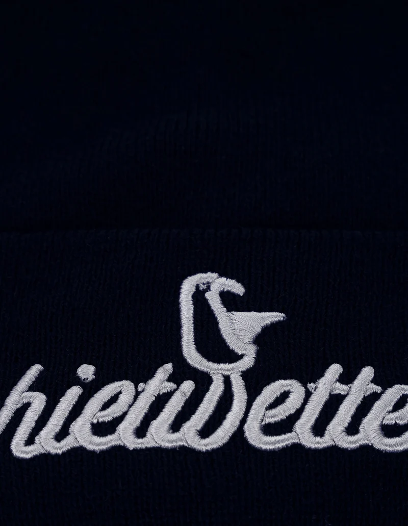 Mütze Schietwetter 3DStickung
