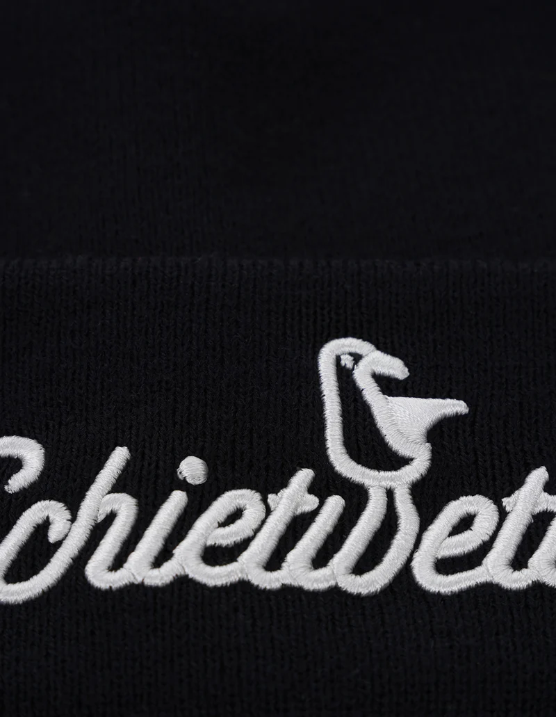 Mütze Schietwetter 3DStickung