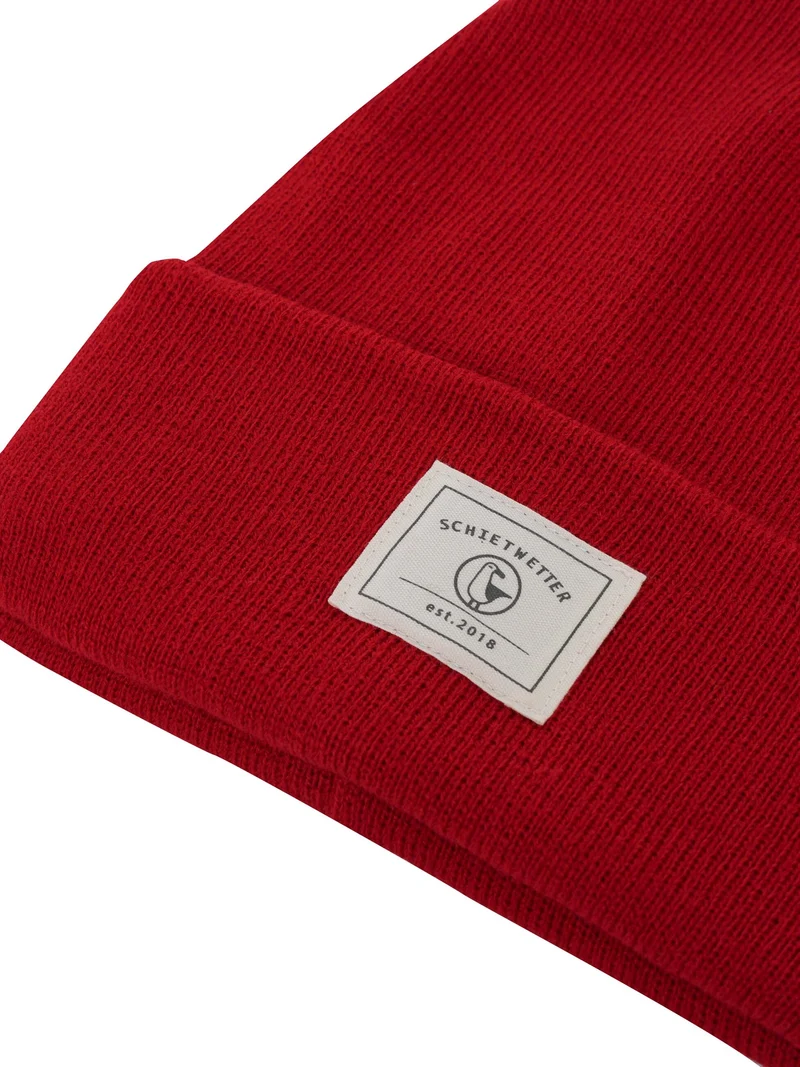 Mütze Strandgut Print Label Fi
