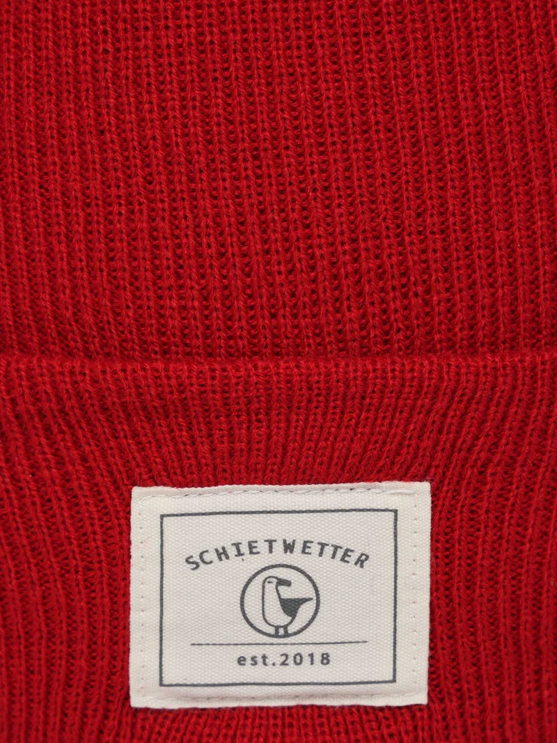 Mütze Strandgut Print Label Fi