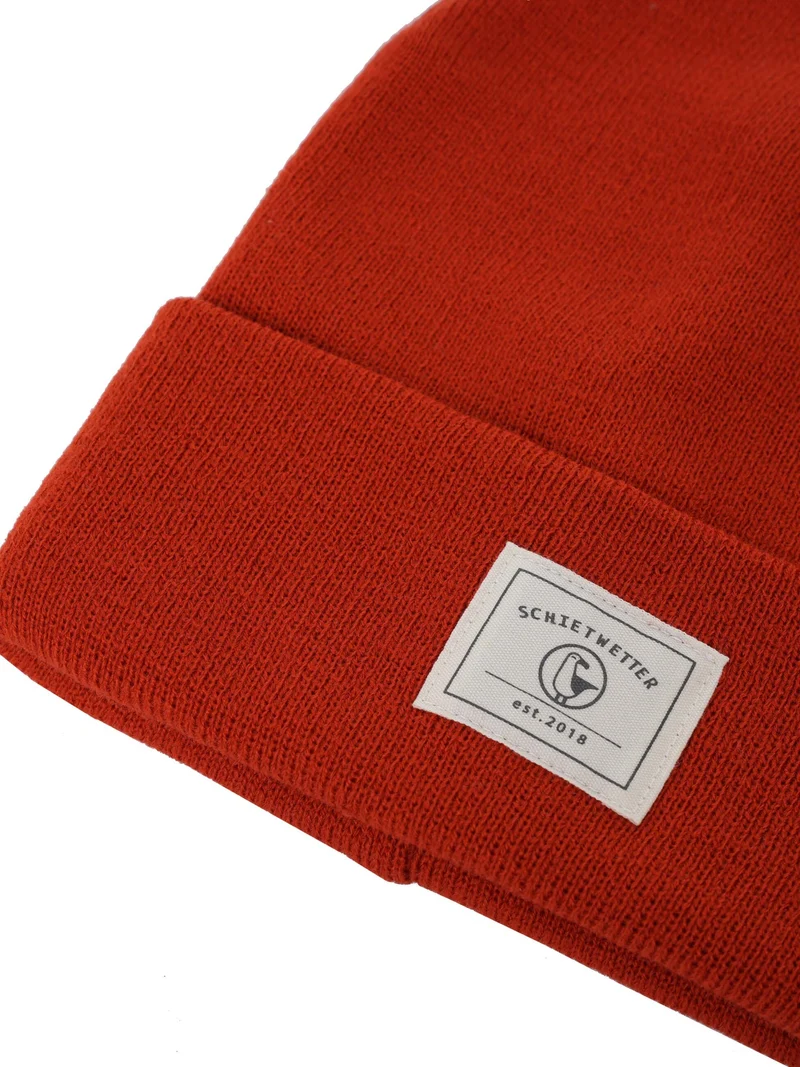 Mütze Strandgut Print Label Fi