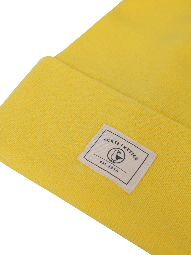 Mütze Strandgut Print Label Fi
