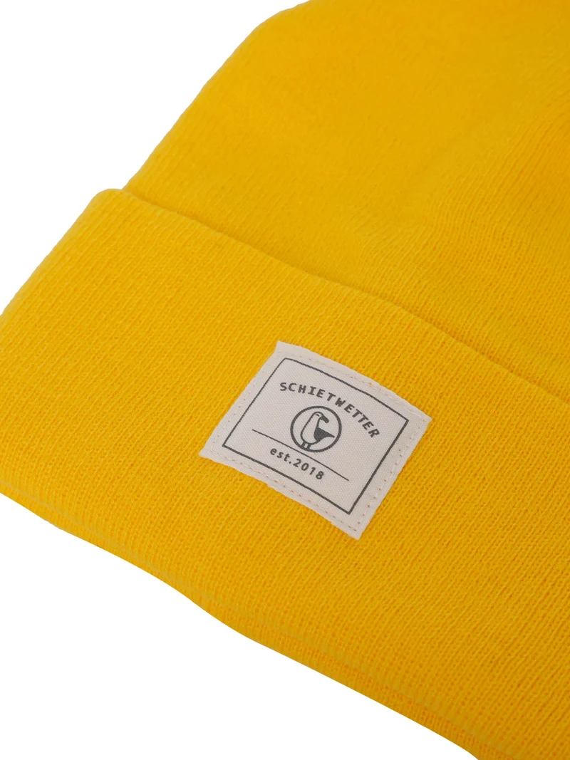 Mütze Strandgut Print Label Fi