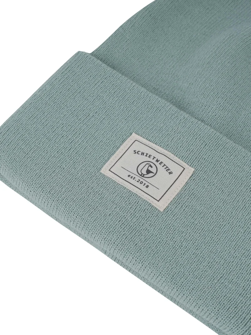 Mütze Strandgut Print Label Fi
