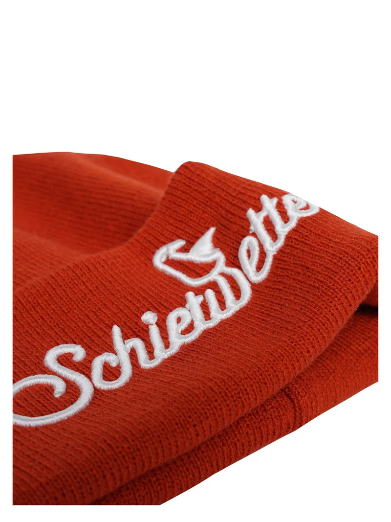 Mütze Schietwetter 3DStickung