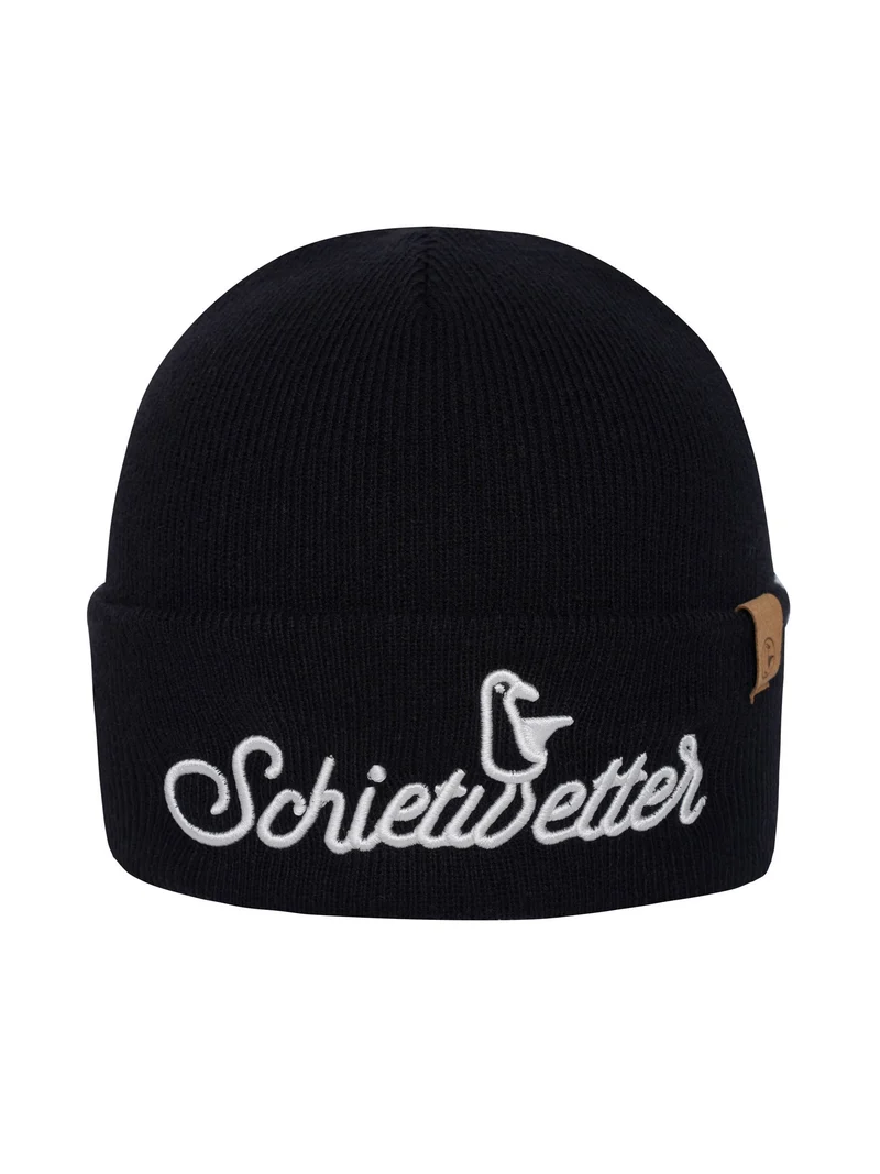 Mütze Schietwetter 3DStickung