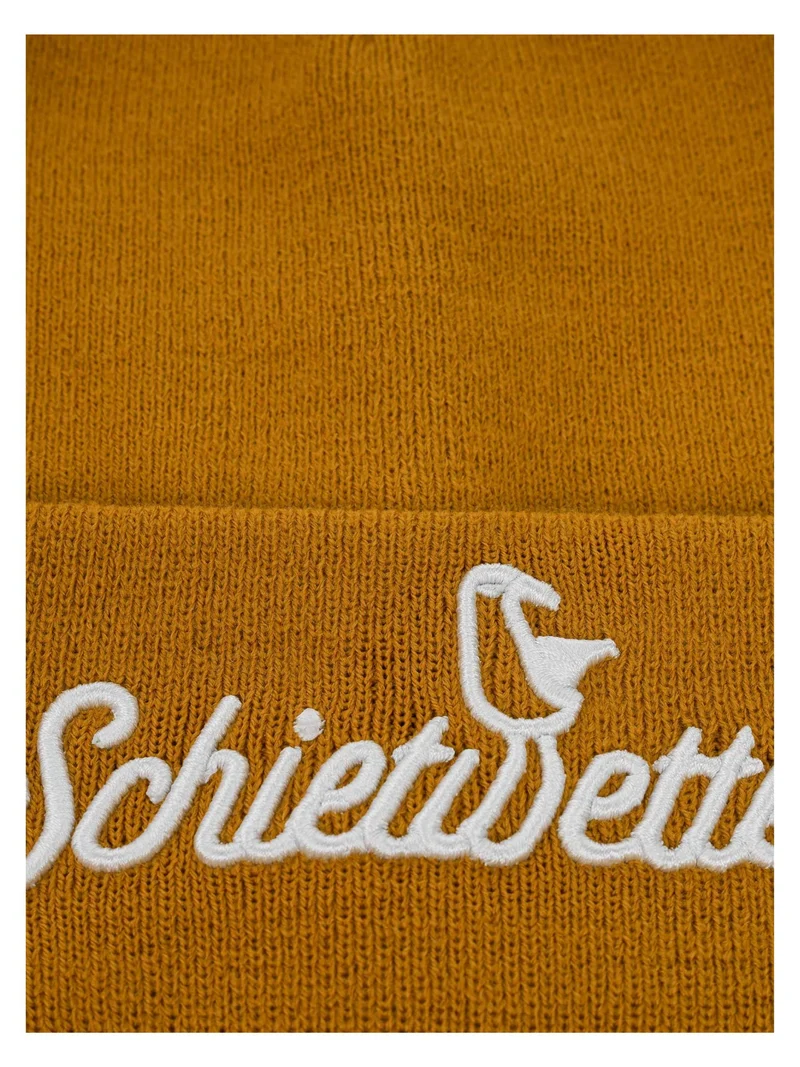 Mütze Schietwetter 3DStickung