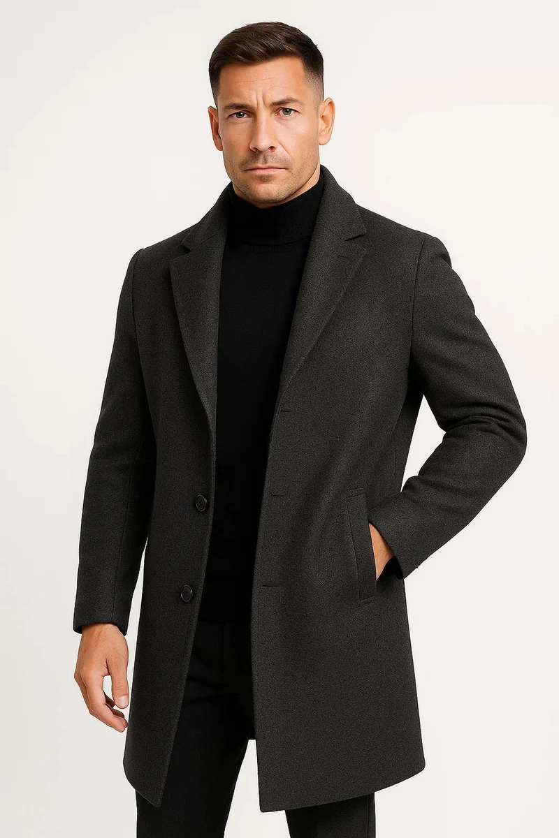 Ethan | Timeless And Sophisticated Mid-Length Trench Coat