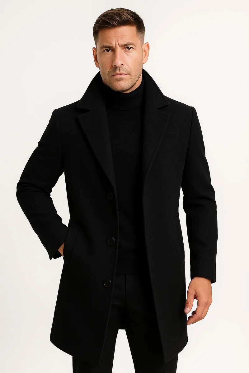 Ethan | Timeless And Sophisticated Mid-Length Trench Coat