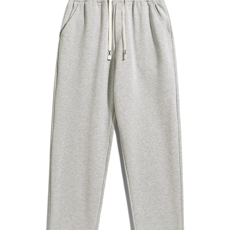 Damen Taillierte Fleece-Jogginghose mit hohem Komfortbund, Kordelzug & Seitentaschen Drune