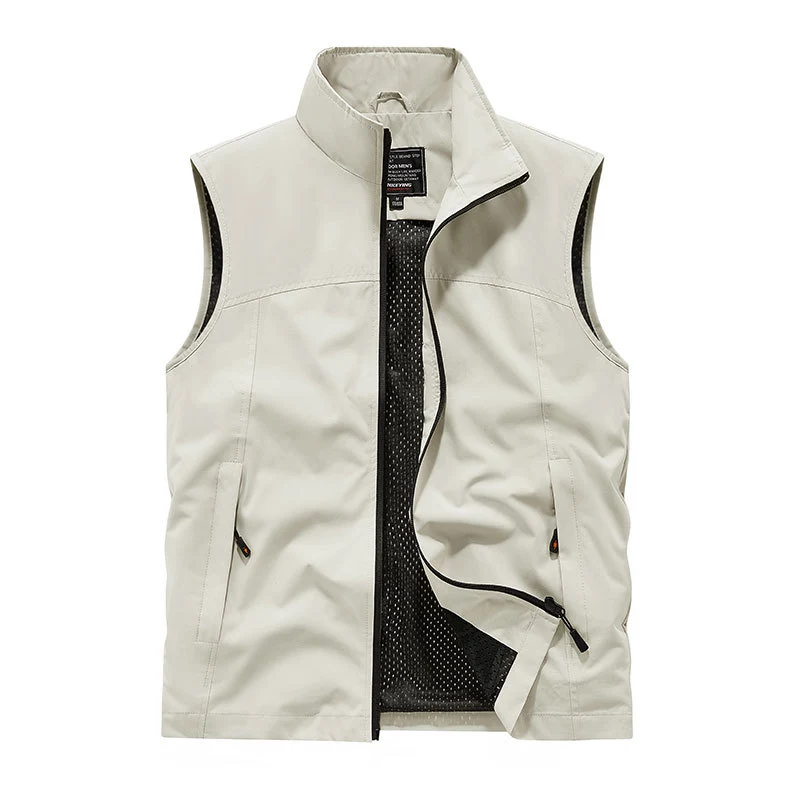 Damen Softshell‑Weste mit Meshfutter wind- und wasserabweisend Stehkragen und Frontreißverschluss Drune