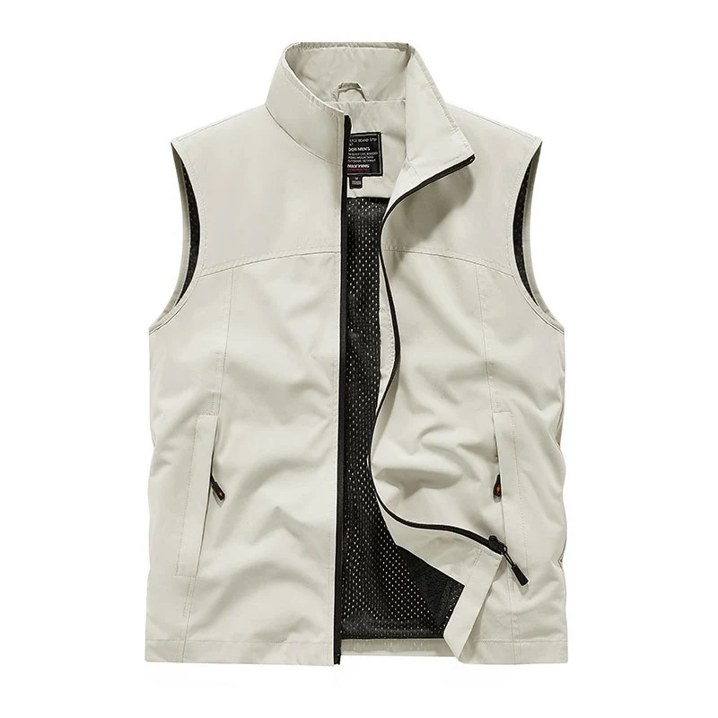 Damen Softshell‑Weste mit Meshfutter wind- und wasserabweisend Stehkragen und Frontreißverschluss Drune