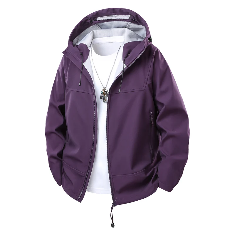 Damen Softshell-Kapuzenjacke mit verdecktem Zwei-Wege-Reißverschluss Drune