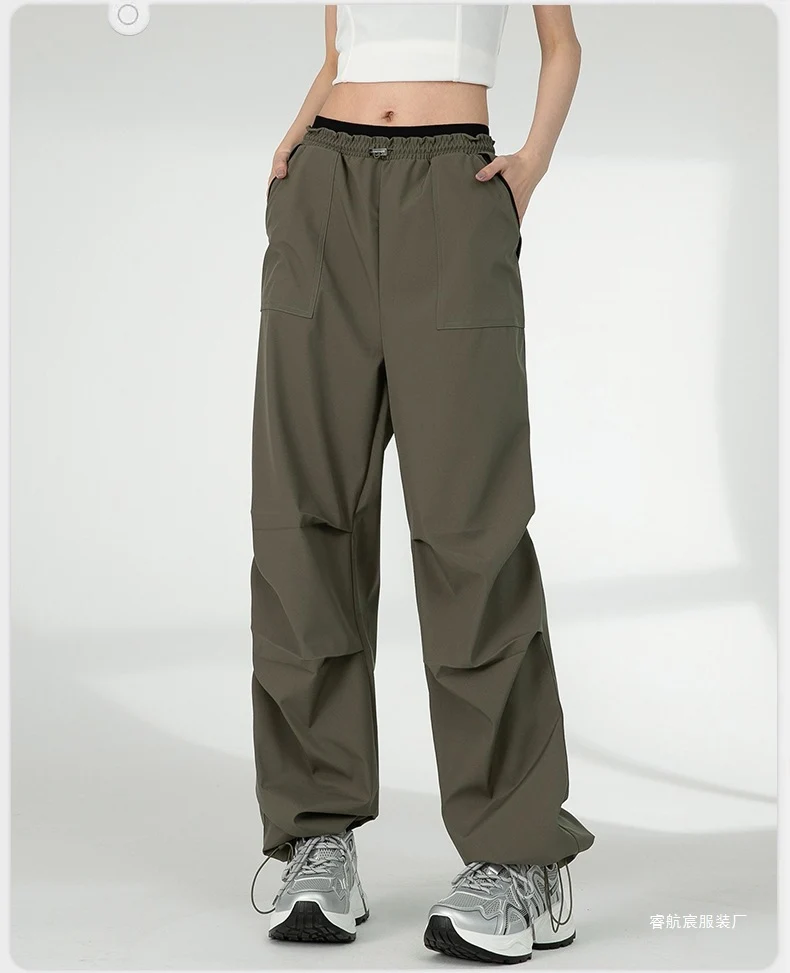 Damen Kapuzen-Utility-Parka mit wasserdichter Membran, großen Fronttaschen & verstellbarem Saum Drune