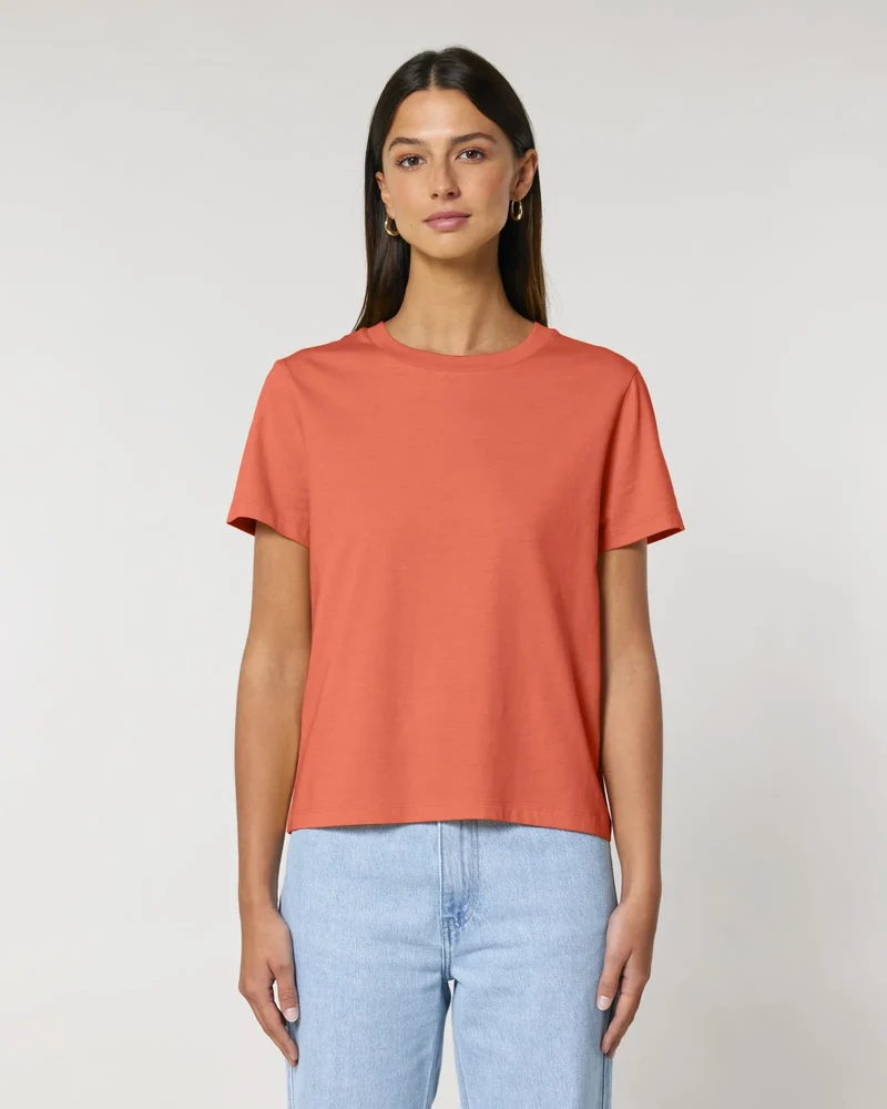 T-Shirt Damen Medium Fit Stanley/Stella Iconic zum Personalisieren