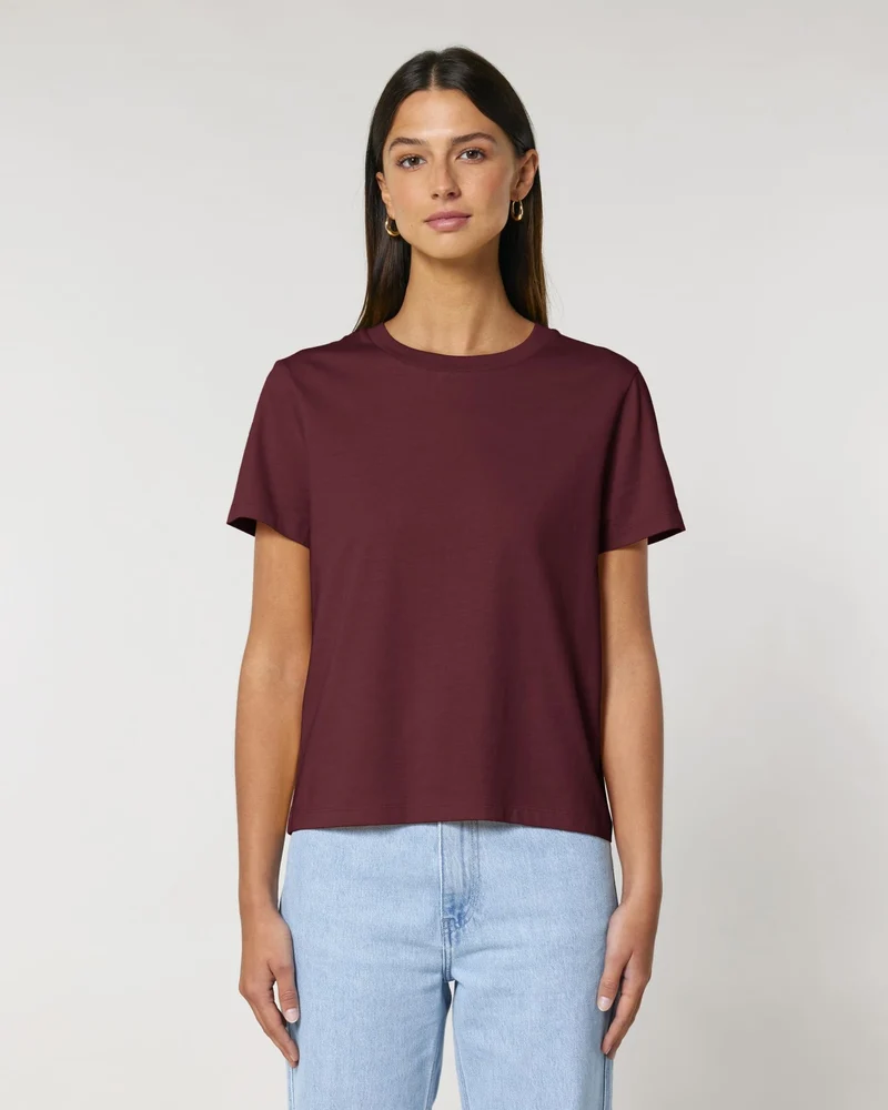 T-Shirt Damen Medium Fit Stanley/Stella Iconic zum Personalisieren