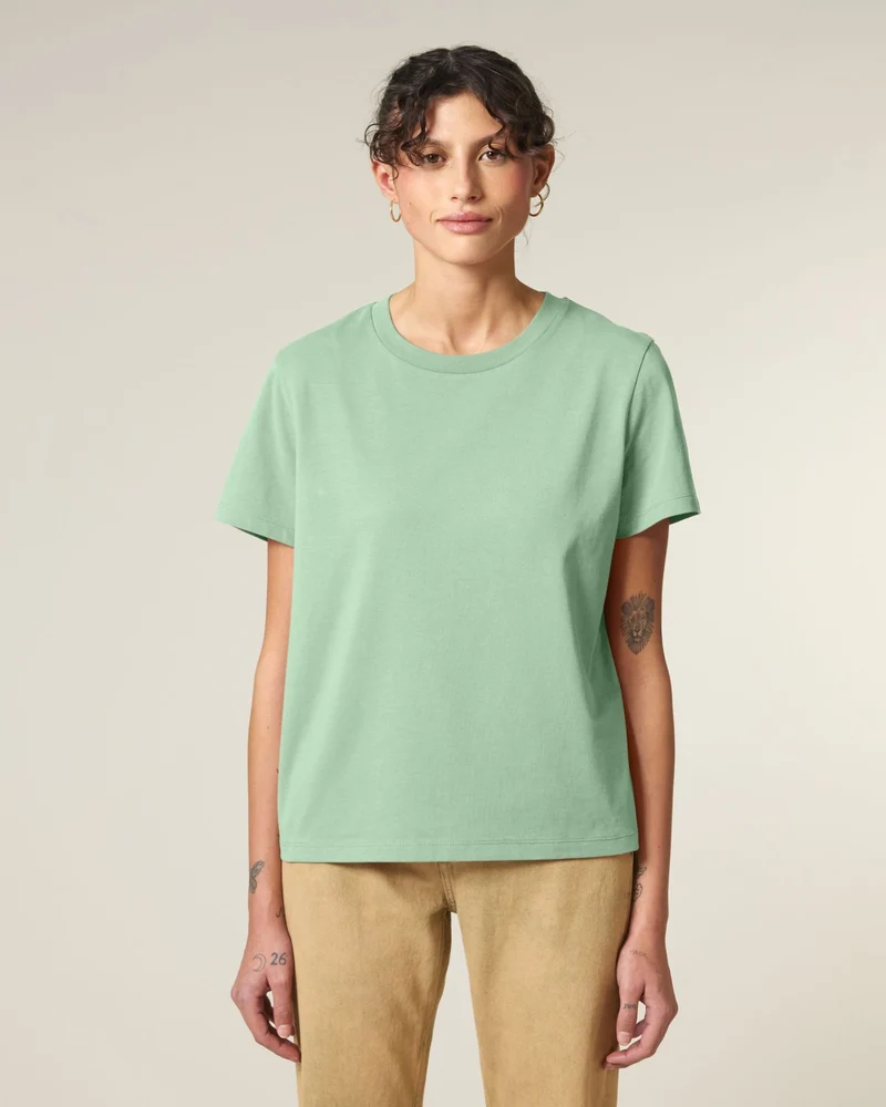 T-Shirt Damen Medium Fit Stanley/Stella Iconic zum Personalisieren