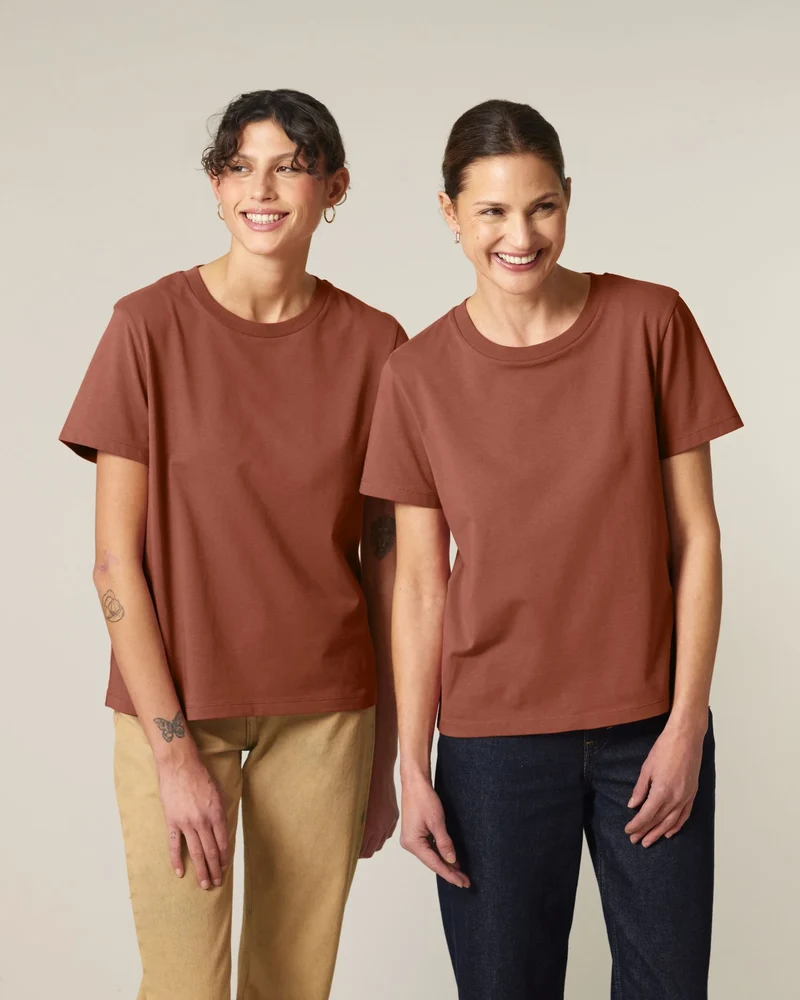 T-Shirt Damen Medium Fit Stanley/Stella Iconic zum Personalisieren