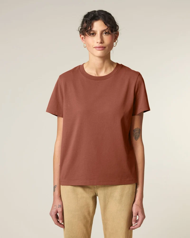 T-Shirt Damen Medium Fit Stanley/Stella Iconic zum Personalisieren