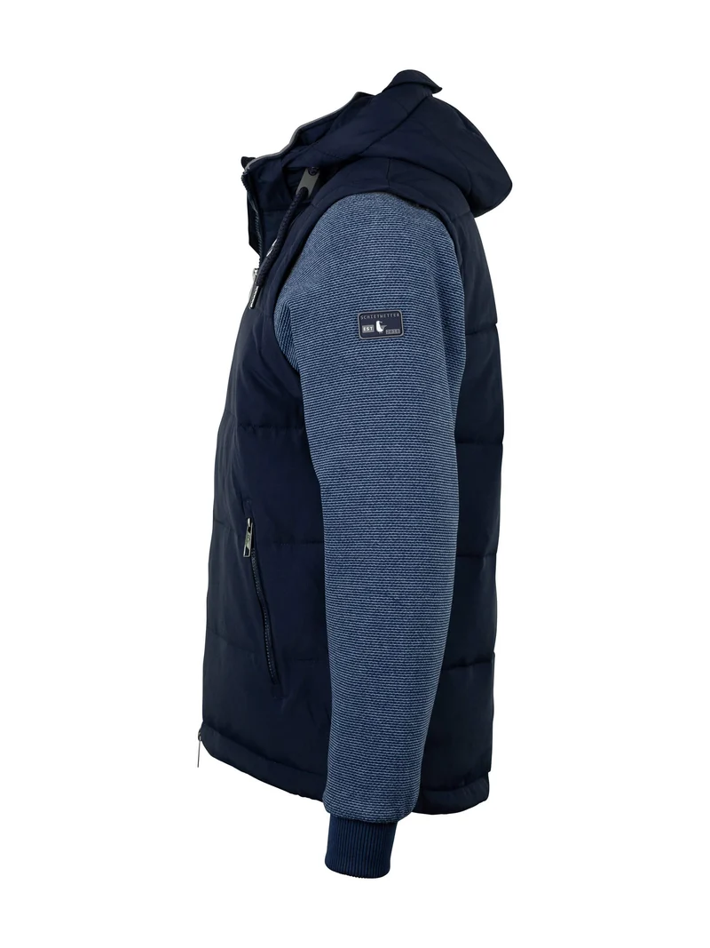 Jacke Materialmix Hybrid Jack