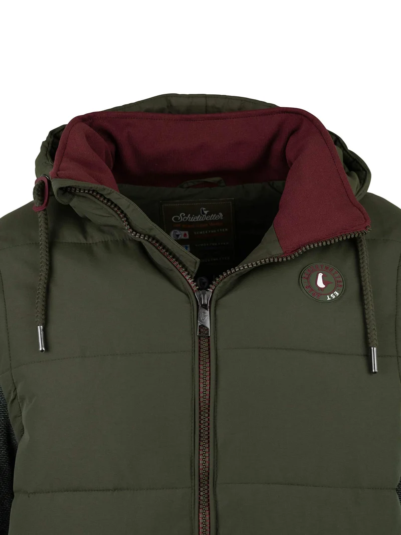 Jacke Materialmix Hybrid Jack