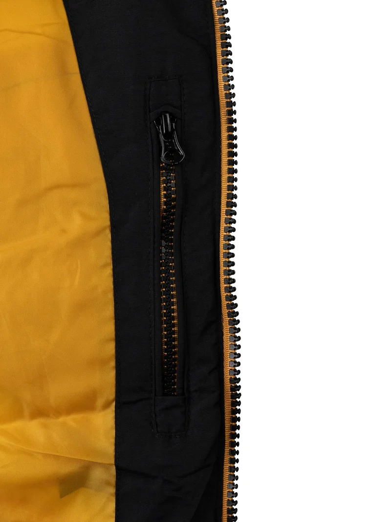 Steppweste mit Strickkragen