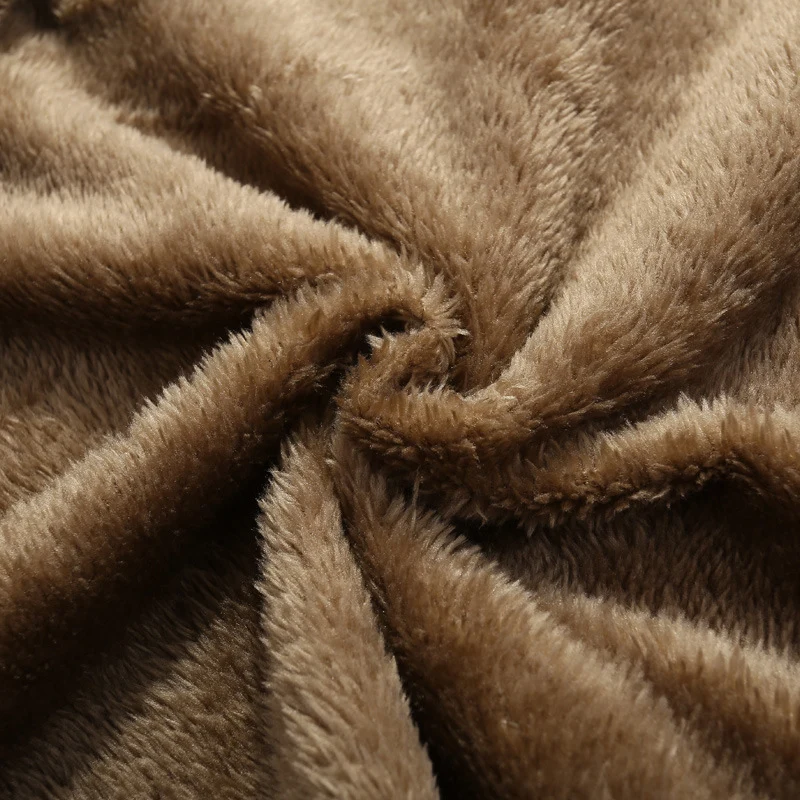 Herren wattierte Canvas-Teddyweste mit Sherpa‑Futter und Mehrfachtaschen Drune